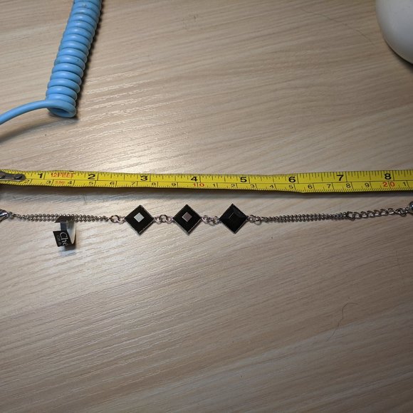 Cherub Brand Silver Onyx Bracelet - Picture 6 of 6